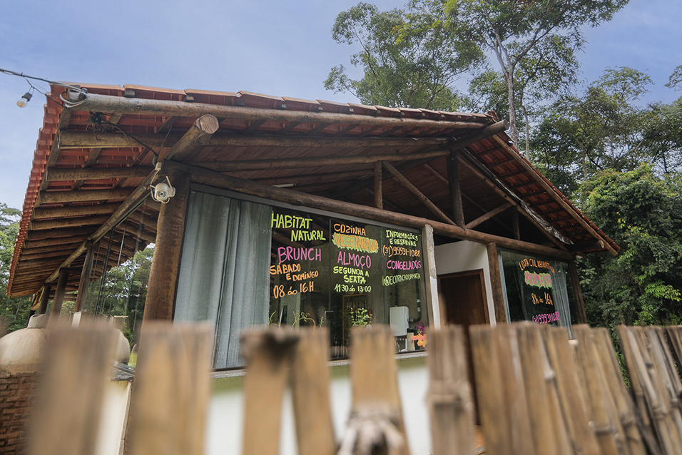 Bioconstrução na pousada Ecovila em Brumadinho MG