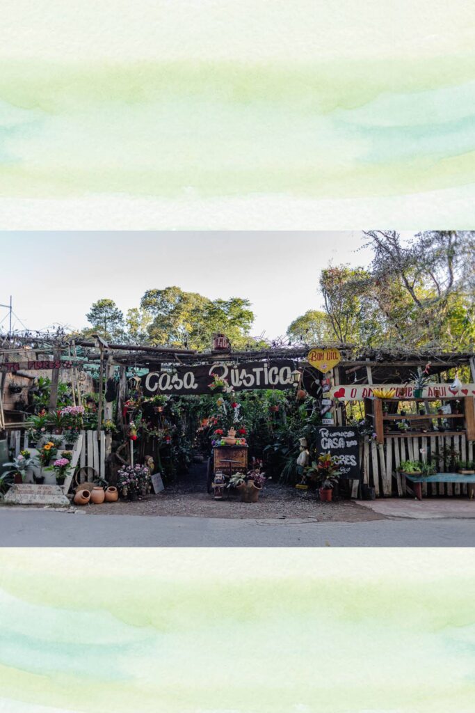 Fachada da Casa Rústica em Brumadinho Minas Gerais