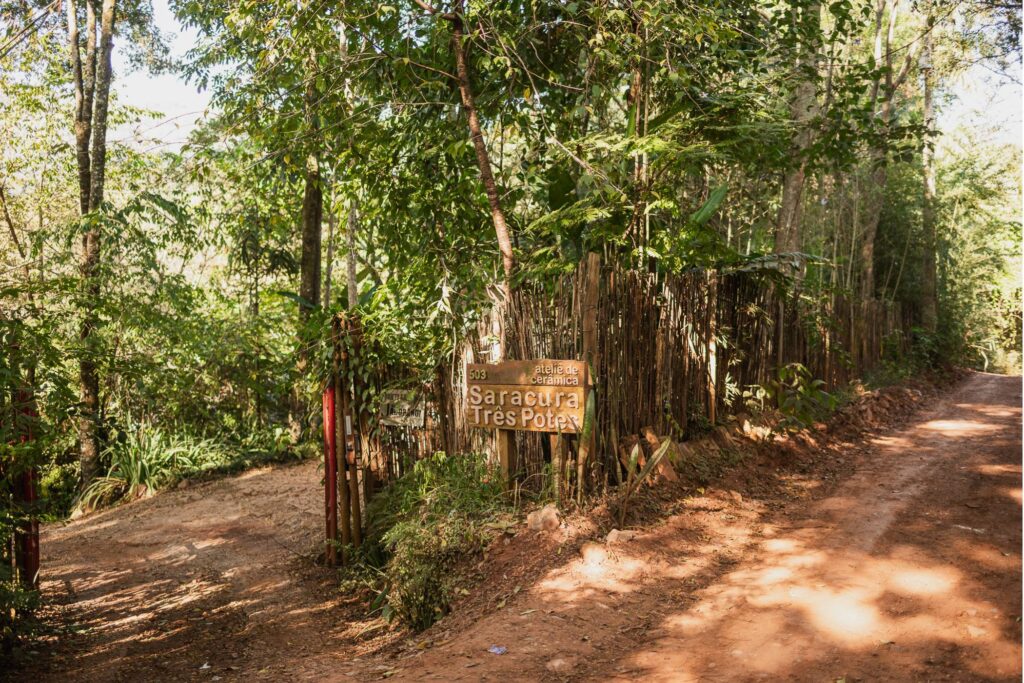 Saracura Três Potes entrada, em Brumadinho mg