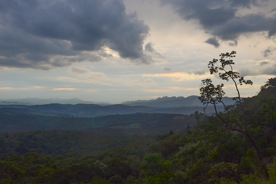 Vista panorâmica de Brumadinho, Minas Gerais