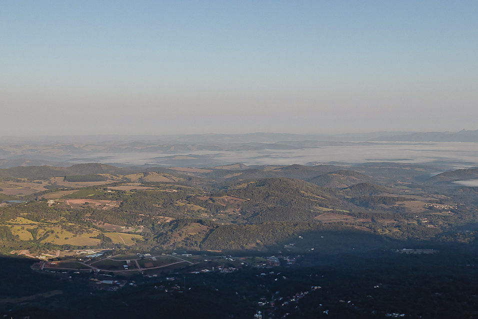 Vista aérea de Brumadinho, MG