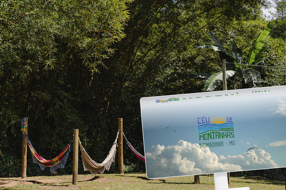 Novo site do Céu de Montanhas
